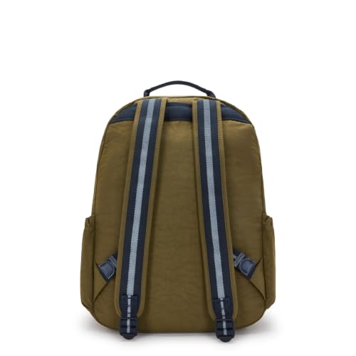 Image of Kipling Women's Seoul Bts 15 inch Laptop Backpack, Durable, Roomy with Padded Shoulder Straps, Built-In Protective Sleeve