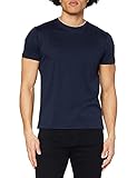 Basic T-shirt for man Hackett Mens A FIL Stripe Tee T-Shirt, 5EZDK Navy, S