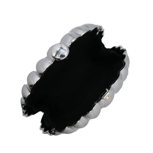 Image of Women Acrylic Clutch Purse Novelty Metallic Evening Bag for Party