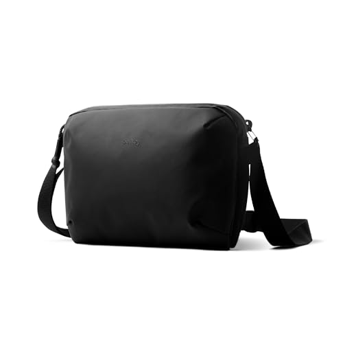 Bellroy Venture Travel Crossbody (black crossbody bag/travel bag with RFID protection and optimized for travel) - JetBlack