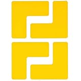 Brady ToughStripe Nonabrasive L Shape Floor Marking Tape, 5