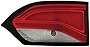 KarParts360 For Chrysler Pacifica 2017 2018 2019 Tail Light Assembly Passenger Side | Inner | Chrome | CAPA | Replacement For CH2803116, CH2803116C | 191275763513, 68228952AE