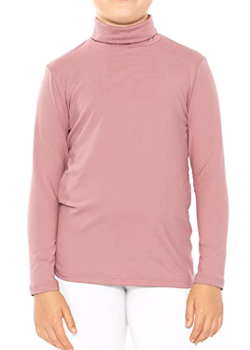 Image of STRETCH IS COMFORT Girl's Oh So Soft Long Sleeve Turtleneck | Youth Size 2-16
