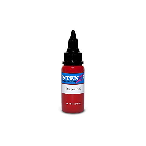 Intenze Tattoo Ink - Dragon Red - 1oz Bottle