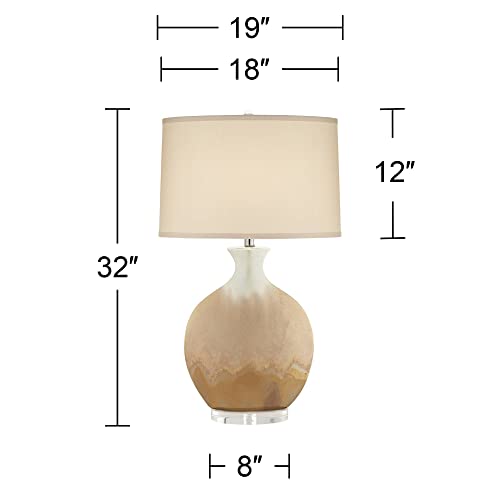 Lámpara de mesa moderna Possini Euro Diseño Marci 81 cm miniatura 4