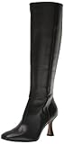 Dolce Vita Women's GYRA Fashion Boot, Black Leather, 6