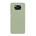 Produktbild CUZZCASE Kompatibel mit Xiaomi Poco X3 NFC Hülle Case Silikon Schutzhülle Handyhülle,Outdoor Stoßfest Schutzhülle Schmaler Telefonschutz-Stoßfest-Matcha