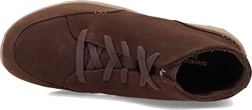 Skechers Modern Comfort Women's Women's Bootie Chukka Boot, Chocolate, 5.5 | Image 4