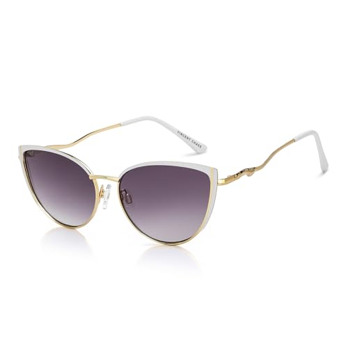 Image of Vincent Chase By Lenskart | Full Rim Cateye | Fashion Essentials | Branded and Stylish Sunglasses | 100% Uv Protected | Women | Large | Vc S15795