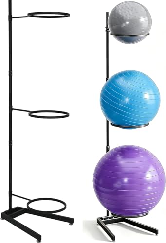 Support de balle de yoga tonchean pour salle de sport à domicile et studio de Pilates épuré