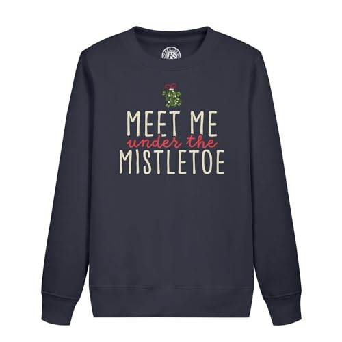 Sweatshirt enfant Meet me Under The Mistletoe pour noël et hiver