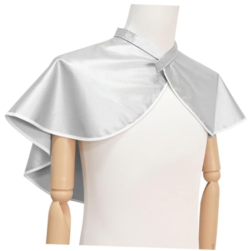 Healeved Salon Hair Dye Cape 2pcs Blanco Impermeable Plástico Delantal para Tinte de Cabello Barbero Estilista Tratamientos de Salón miniatura 5