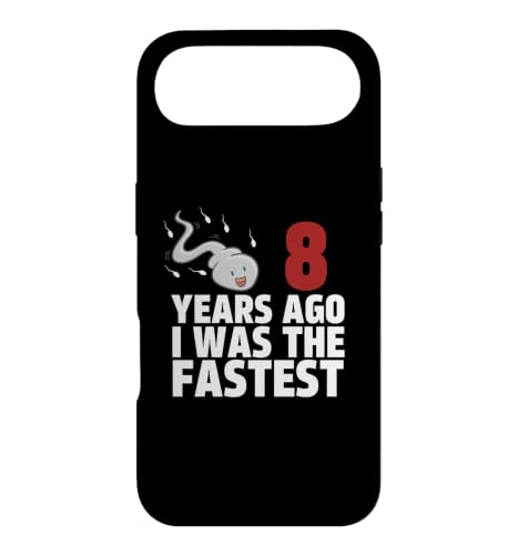 8 Years Ago I Was The Fast Funny Age Birthday �X�}�z�P�[�X iPhone Air �p