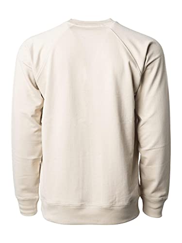 Independent Trading Co. - Icon Lightweight Loopback Terry Crewneck Sweatshirt - SS1000C - 2XL - Sand3