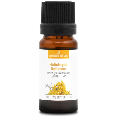 HÉLICHRYSE ITALIENNE BIO - 10mL - Huile Essentielle de Qualité Premium - 100% Pure, Naturelle,...