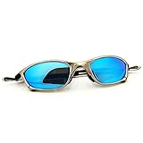 Jiggy Babe Top Sports Polarized Sunglasses Aluminum Metal Frame Riding Flash Iridium Mirror