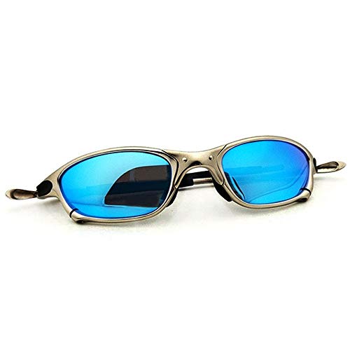 Jiggy Babe Top Sports Polarized Sunglasses Aluminum Metal Frame Riding Flash Iridium Mirror