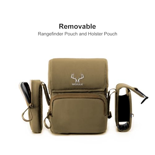 Image of MOXULE Binocular Harness Chest Pack: Bino Case with Rangefinder Pocket