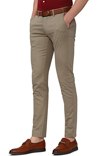 Image of Van Heusen Men's Mid Rise Tapered Fit Business Casual Trouser