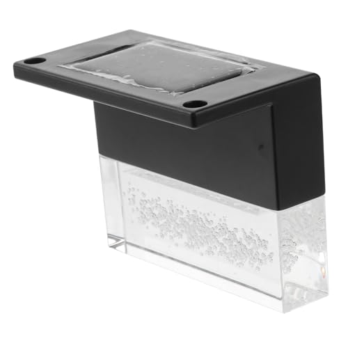 PartyKindom Solar Powered Outdoor Stair Light Wall Lamp for Garden Courtyard Balcony Energy-Saving LED Lighting Tool with Easy Installation and Weather-Resistant Design