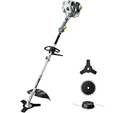 52cc Gas Powered Weed Eater String Trimmer, 6 in 1 Gas Weed Wacker, Powerful 2 Stroke Yard Tool,Quick Start Grass Cutter for Home Garden Lawn Trimming (36cc)