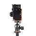 3 Legged Thing Zayla Dedicated Camera L-Bracket - Arca Swiss Compatible L-Bracket for Z50 Camera Landscape and Portrait Photography Available - Copper (Zayla-C)