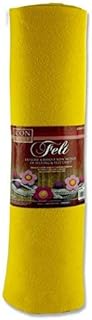 ICON Craft - Rollo de fieltro (45 cm x 5 m), color amarillo