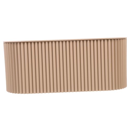 Boîte de rangement pour câbles Alipis taille XL couleur café clair pour multiprises et USB