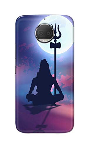 Image of Printed Hard Back Cover Case for Motorola Moto G5S+ Plus Back Cover (Lord Shiva) -702