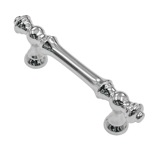Alzassbg Polished Chrome Cabinet Pulls and Handles 10 Pack, AL3085CP