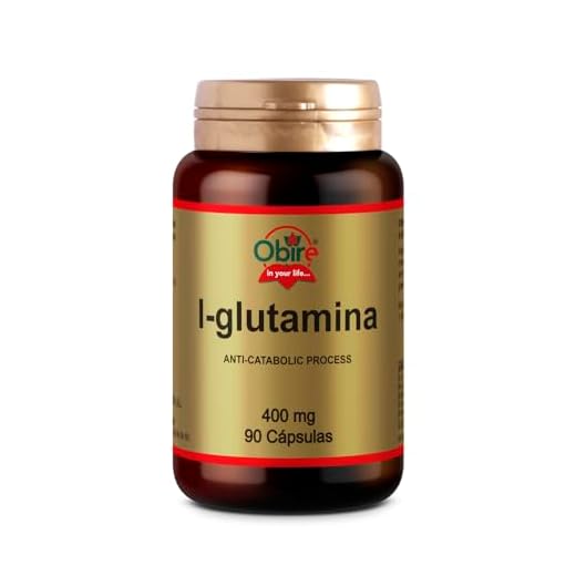 Obire - L-Glutamina 400 mg - 90 Cápsulas - Ayuda a Mantener el Correcto Estado Celular y a la Reparación del Tejido - Favorece el Sistema Inmunológico