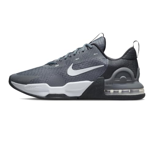 NIKE Air Max Alpha 5 Mens Trainers Sneakers DM0829 (GreyWhite 003) UK 10.5 (EU 45.5)