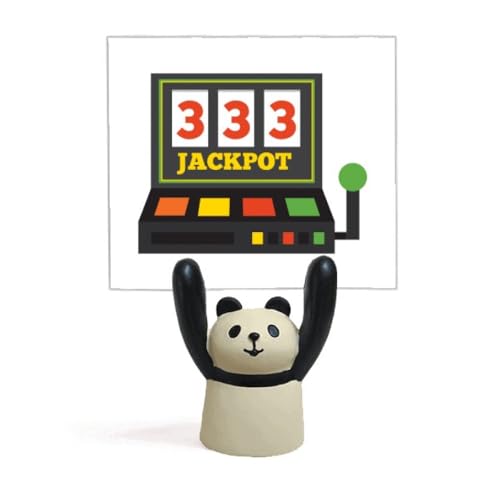 Jackpot memo support panda pour cartes et notes de bureau