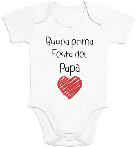 Body Neonato Manica Corta - Regalo Supereroe Per Papà, Cotone Oeko-Tex - Foto 7