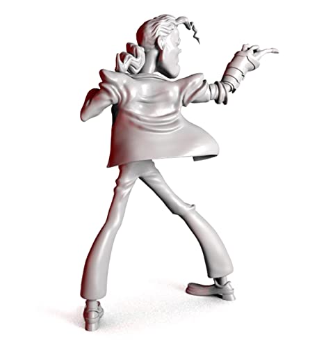 Figurine résine Jackson brute à assembler pour créer votre propre modèle