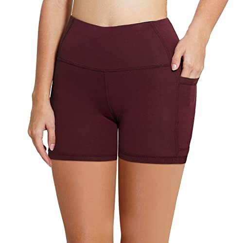 Image of baleaf Women's 8 inch / 5 inch / 3 inch Biker Shorts High Waist Yoga Workout Gym Running Volleyball Spandex Shorts with Pockets