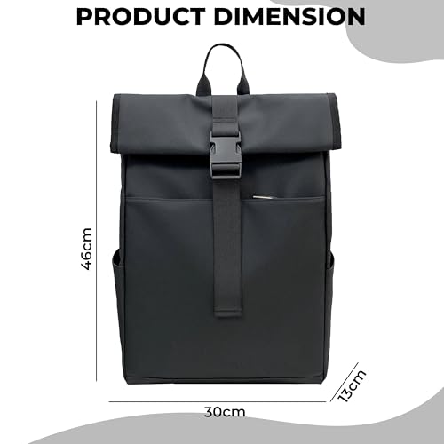Image of Kraptick Laptop Backpack for Men & Women | Waterproof & Durable Laptop Bag for Office, Travel & College | Spacious & Lightweight Backpack | Fits 15.6 Inch Laptop | Multipurpose Laptop Bag