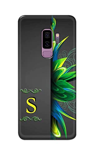 Image of Name II Initial II Letter Alphabet S Hard Back Case Cover for Samsung Galaxy S9 Plus, G965F, G965F /DS, G965U, G965W, G9650 Back Cover -(J5) VNS2222