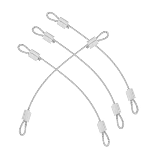 SEWACC Electric Fan Accessories Metal Cable Loop Wire Lock Cable for Ceiling Fan Stage Lighting