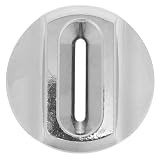 Kisangel Slot di Monete Rotondo per Macchina da Gioco in Acciaio Inox