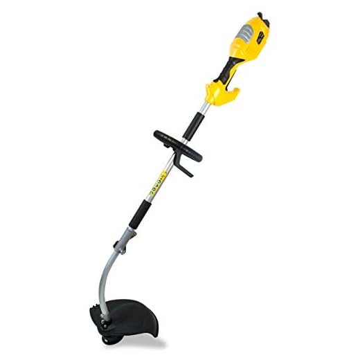 Garland XTRIM 700PE-V16 - Cortabordes eléctrico enchufable - Potencia 1.000 W, Peso 4,8 kg, Cabezal de Hilo semiautomático con 35 cm de Ancho de Corte, empuñadura Regulable y transmisión Desmontable.