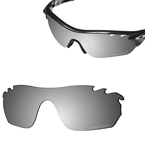 Lentilles RadarLock Edge Vented Oakley Soucoupe - Chrome Metal Polarisé