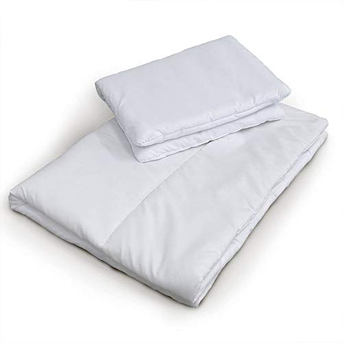 2 Pz Riempito Cuscino + Trapunta/Piumino