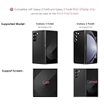 Z Fold 6/Fold 5 Slim S Pen Fold Edition 4096 Pressure Levels Compatible with Galaxy Z Fold 6/5 Phones Only, Fold 5 Pen Slim 1.5mm Pen Tip, with 3*Tips (Black) - Image 3