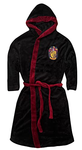 HARRY POTTER HP 53 40 210 Albornoz, Negro, S Unisex niños