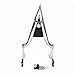 Chrome Sissy Bar Passenger Backrest Pad for Harley Fat Boy Lo FLSTF 2007-2017, Softail FXST FLST CVO 2006-2012, Night Train 2006-2009, Cross Bones 2008-2011 Softail Custom Softail Standard Springer