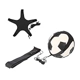 Fußball Kick Trainer, Fussball Solo Trainer, Fußball Kicker Trainingszubehör,Fussball Kick Trainer mit Schnur Fussballtrainer Kinder Solo Fussball Football Kick Trainer mit Verstellbarem Taillengürtel