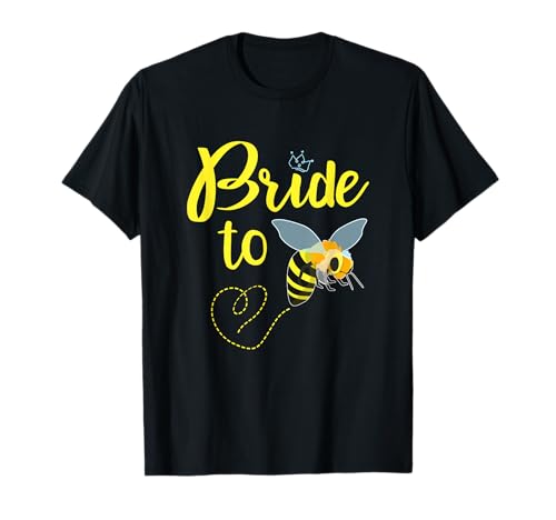Bride To Bee Womens Funny Wedding Engagement T-Shirt