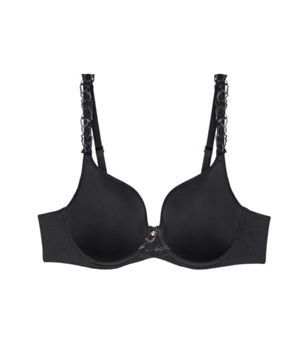 Triumph Damen Wild Azalea Florale WP Bra, SCHWARZ, 95D – Ansicht 4
