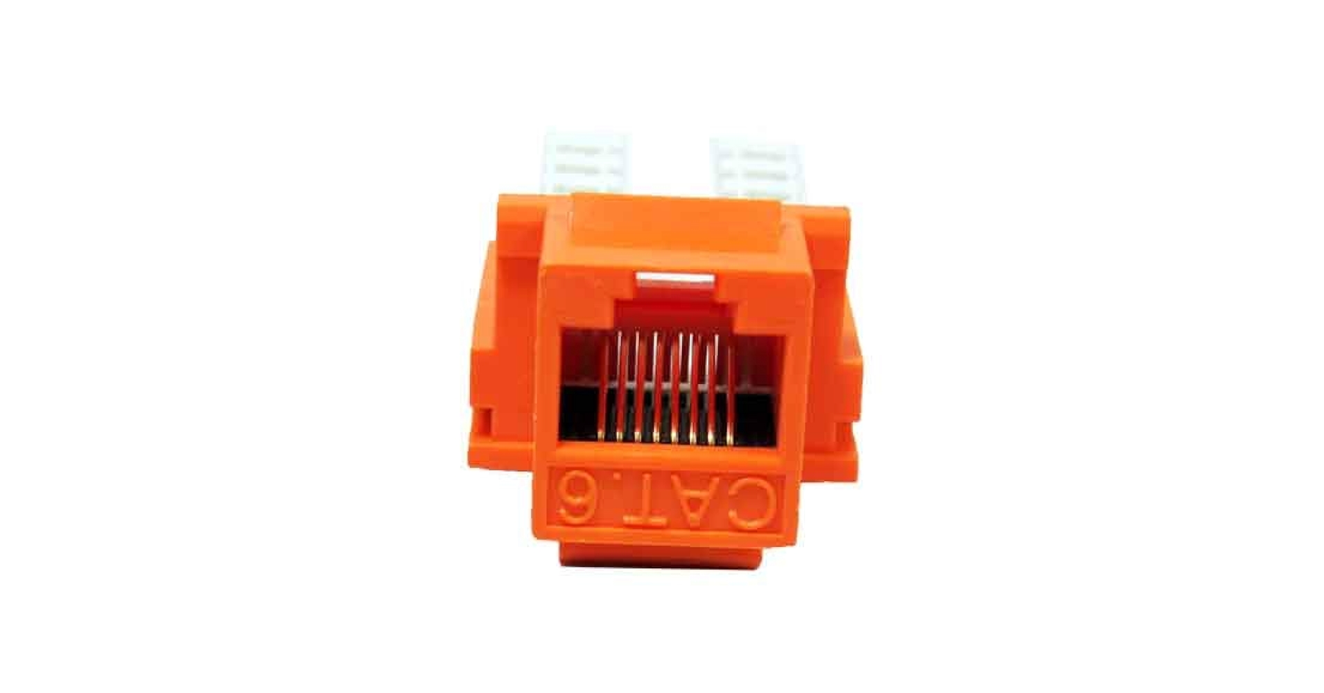 PAオレンジ Amazon.com: Monoprice Cat6 Punch Down Keystone Jack - Orange